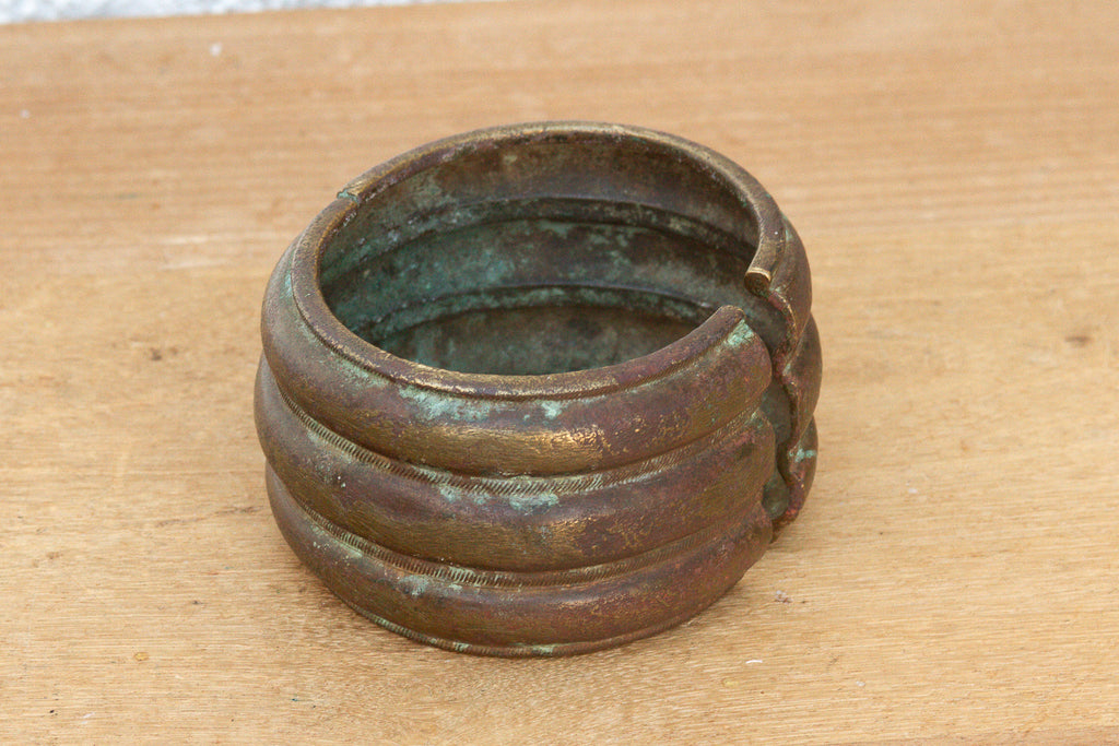 Antique Solid Brass African Merchants Currency