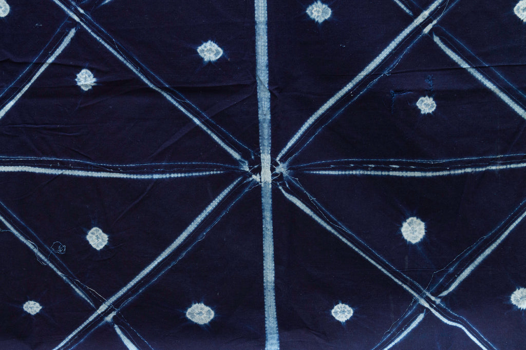 Triangle Dance Indigo Mud Cloth