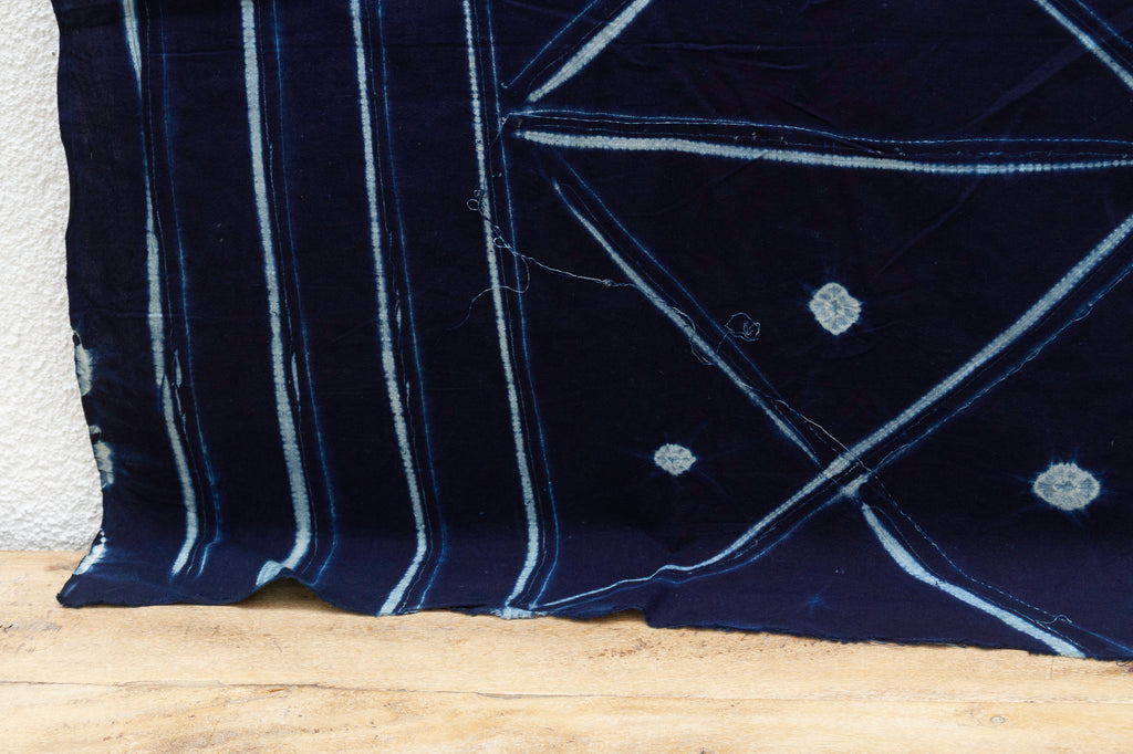 Triangle Dance Indigo Mud Cloth