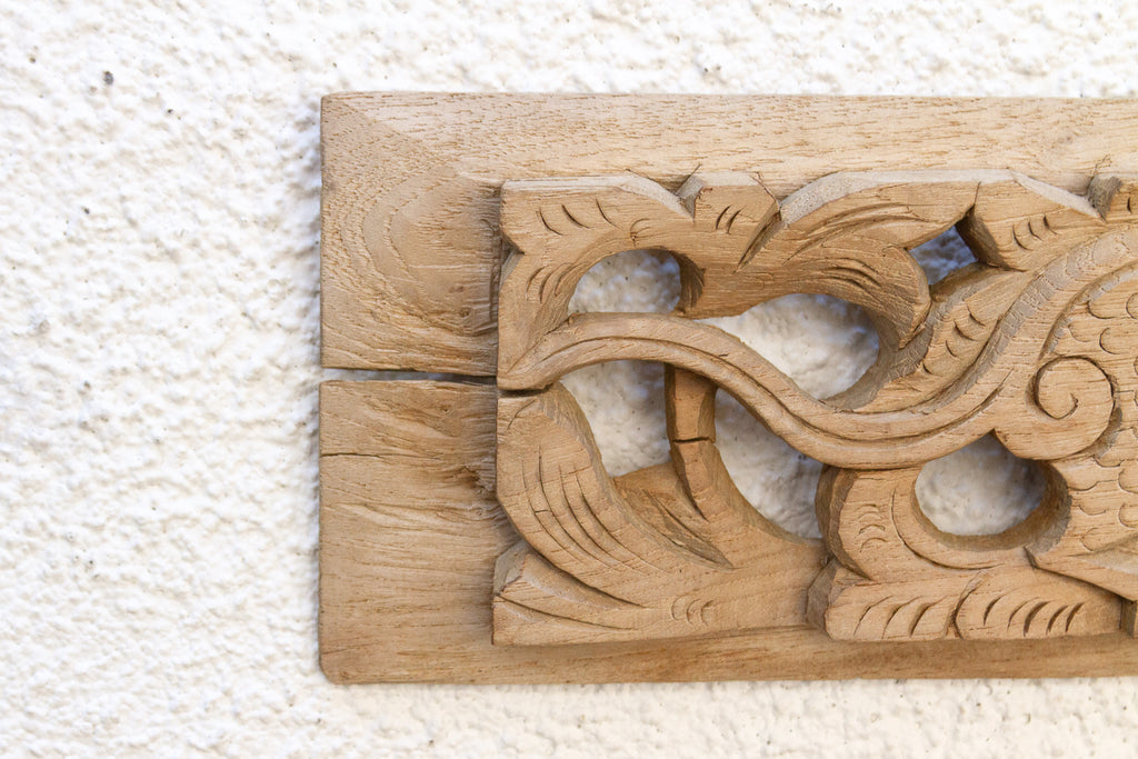 Pair of Mythological Antique Wall Fragments