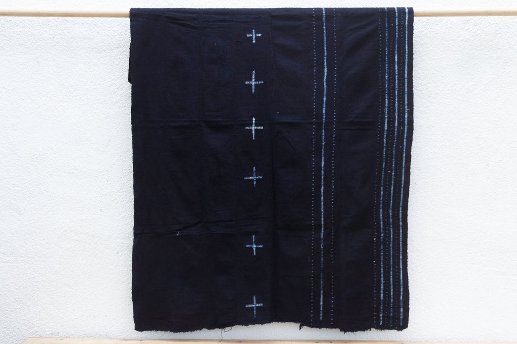Midnight Indigo Mud Cloth