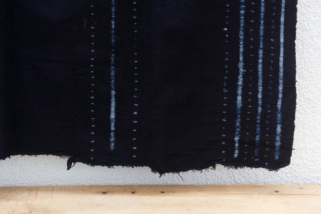 Midnight Indigo Mud Cloth