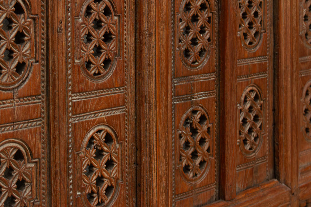19th Century Rajasthan Lattice Carved Window Panel (Trade)