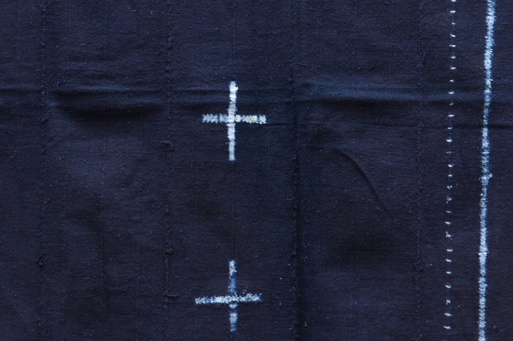 Midnight Indigo Mud Cloth