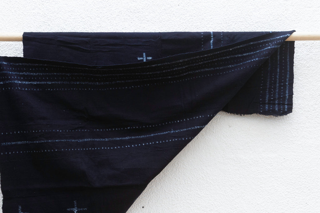 Midnight Indigo Mud Cloth