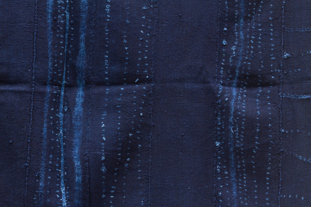 Dark Indigo Mud Cloth