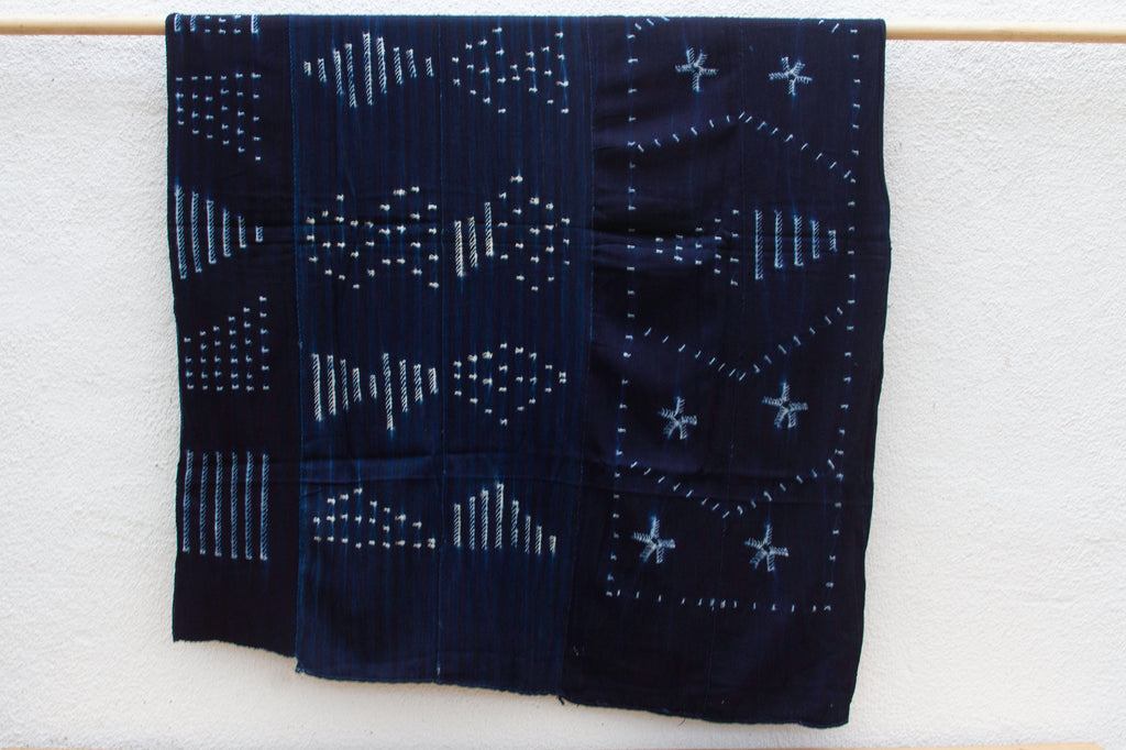 Pure Indigo Mud Cloth