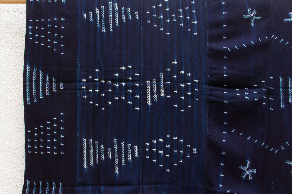 Pure Indigo Mud Cloth
