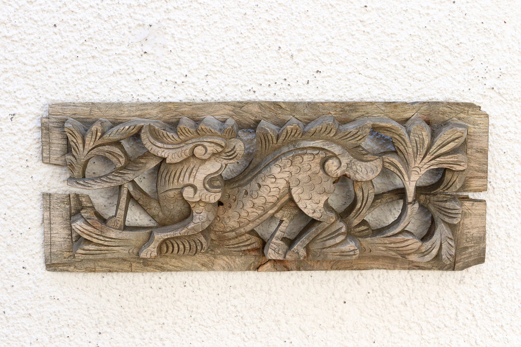 Antique Mythological Relief Wall Panel