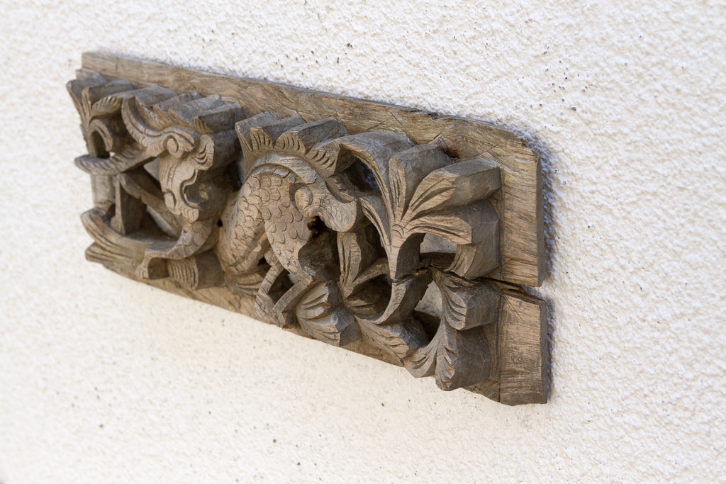 Antique Mythological Relief Wall Panel