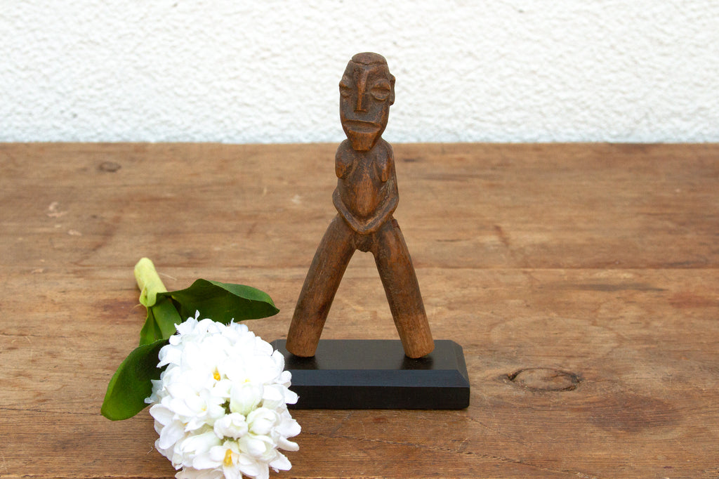 Vintage Boy's Carved Wood Slingshot