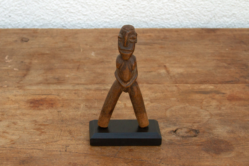 Vintage Boy's Carved Wood Slingshot