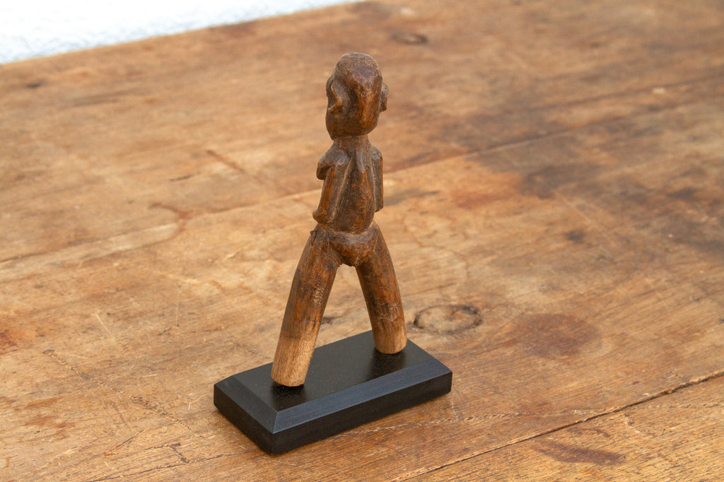 Vintage Boy's Carved Wood Slingshot