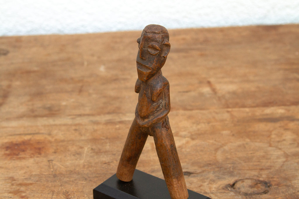 Vintage Boy's Carved Wood Slingshot