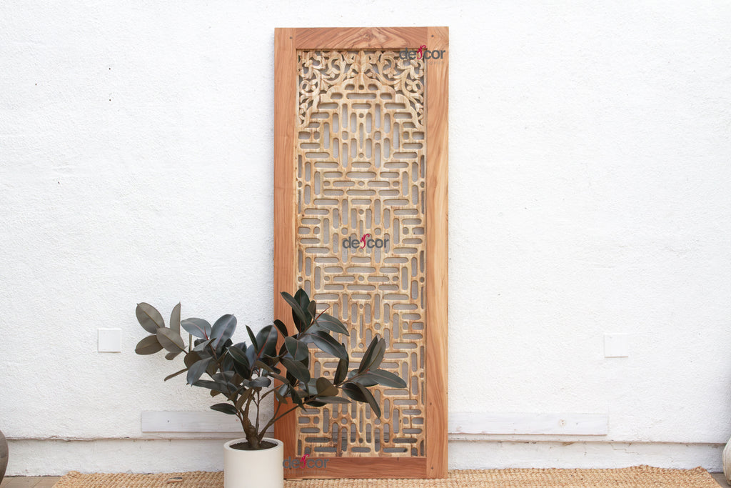 Bleached Reclaimed Wood Lattice Portal Door (Trade)