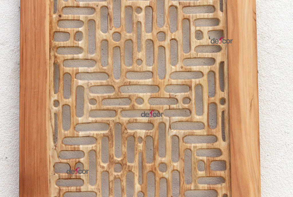 Bleached Reclaimed Wood Lattice Portal Door (Trade)