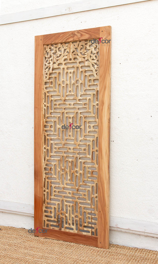 Bleached Reclaimed Wood Lattice Portal Door (Trade)