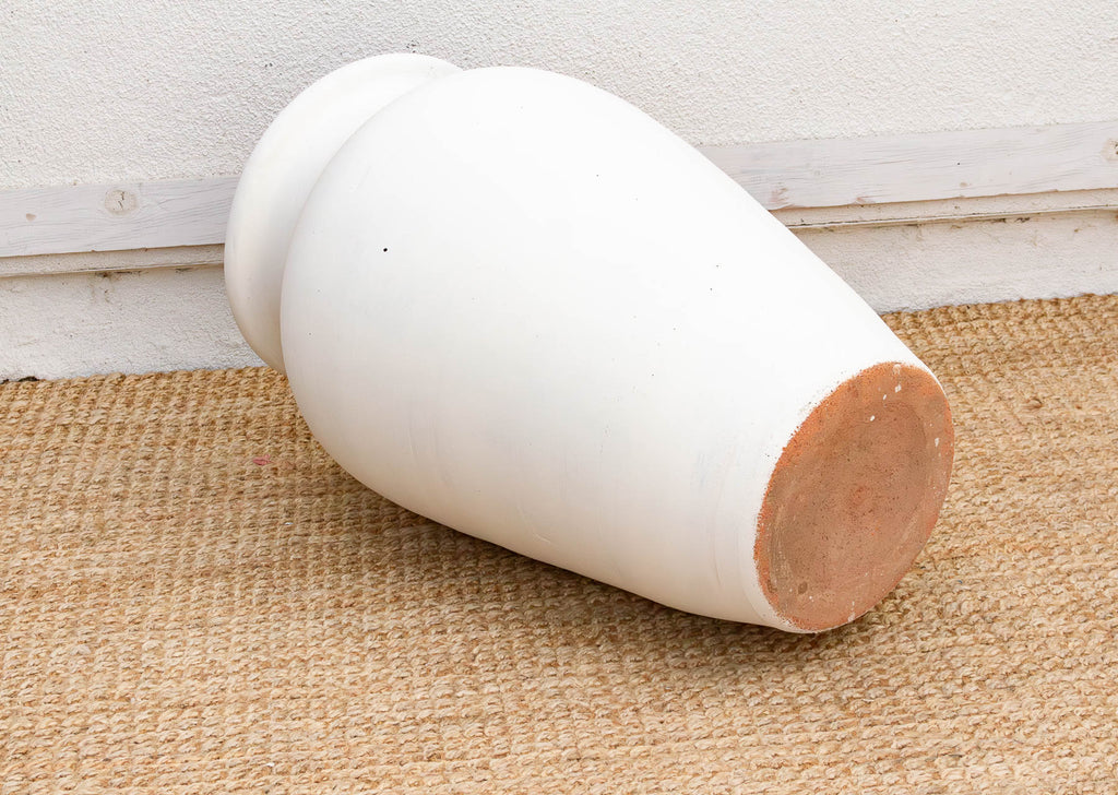 Tall Aegean Hand-Painted Mediterranean Planter
