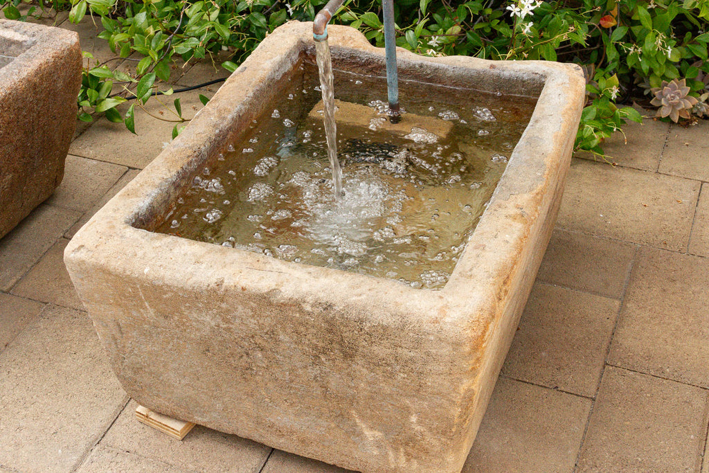Antique Sandstone Spout & Basin Fountain