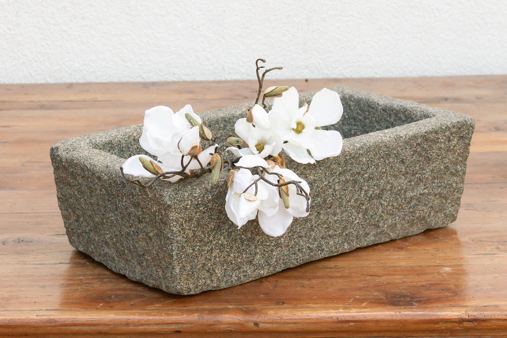 Mid 20th Century Megalith Granite Vessel