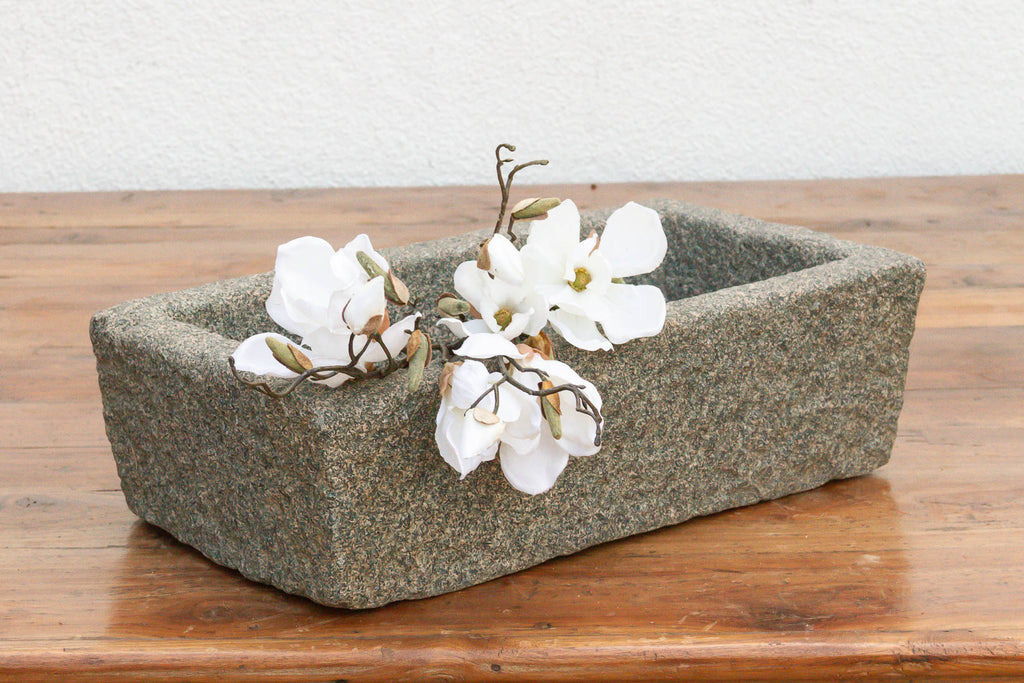 Mid 20th Century Megalith Granite Vessel