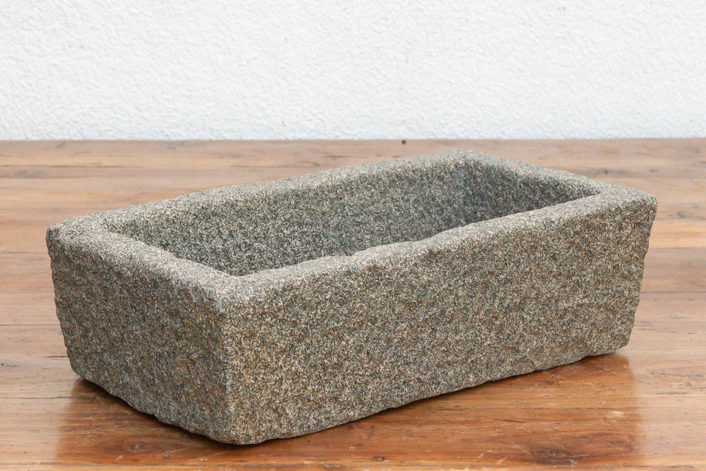 Mid 20th Century Megalith Granite Vessel