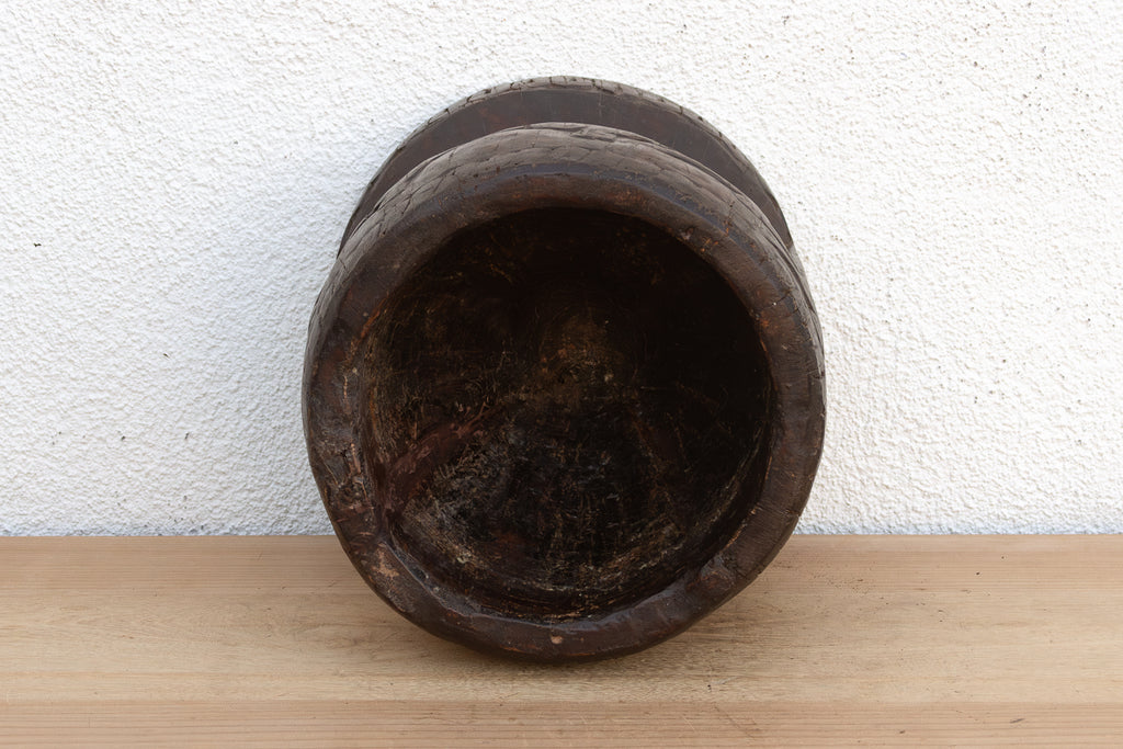 Handcarved 20th Century Orissa Planter