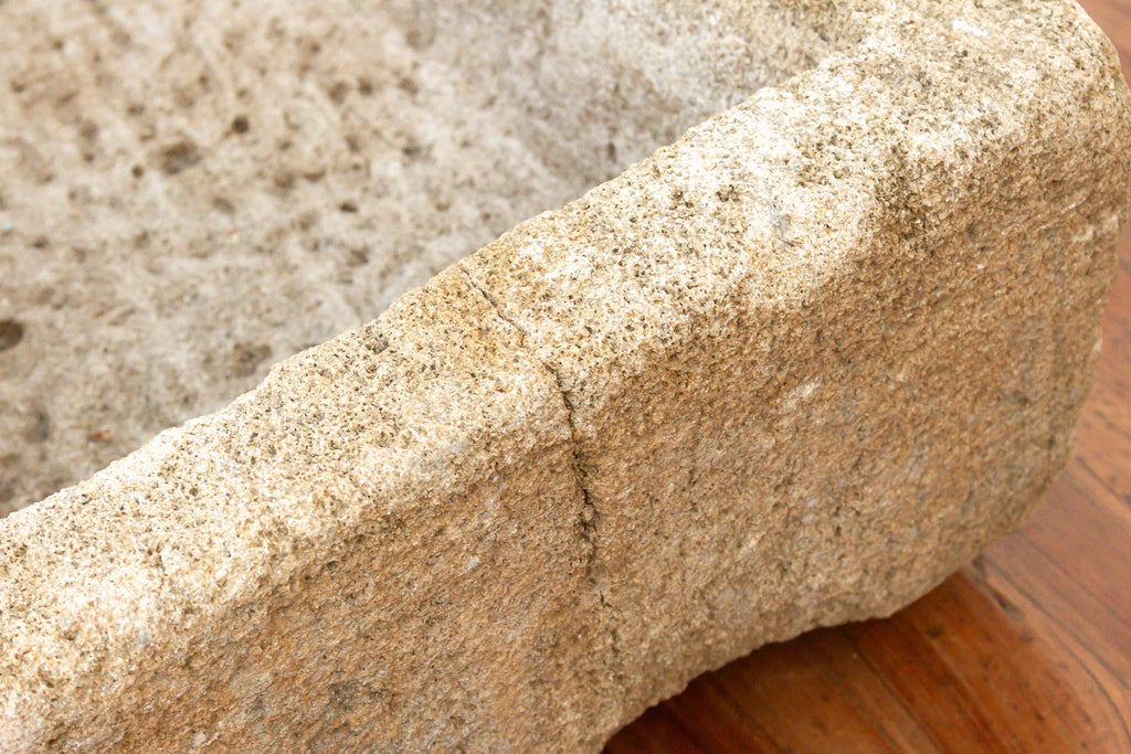 Provence Trough, Vintage Sandstone Basin Planter