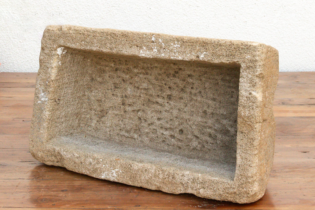 Provence Trough, Vintage Sandstone Basin Planter