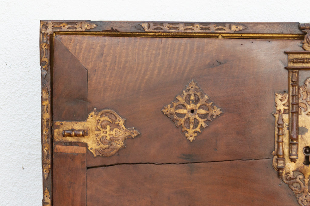 18th Century Spanish Walnut Vargueño on Stand