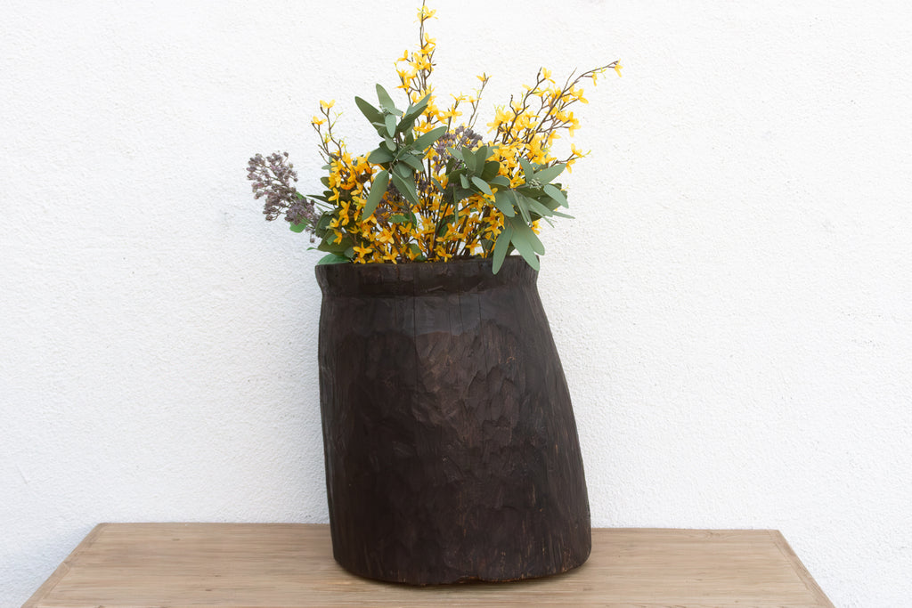 Organic Brutalist Naga Floor Vessel