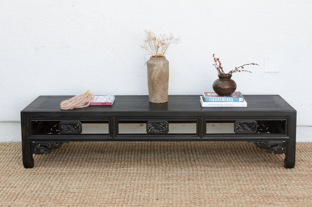 Long Vintage Kang Coffee Table