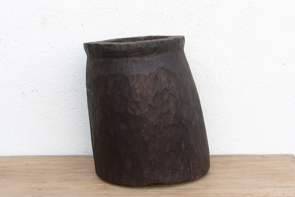 Organic Brutalist Naga Floor Vessel