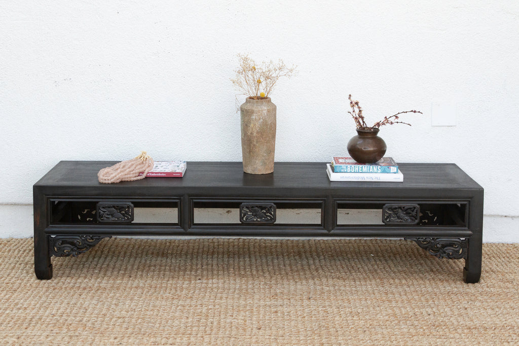 Long Vintage Kang Coffee Table