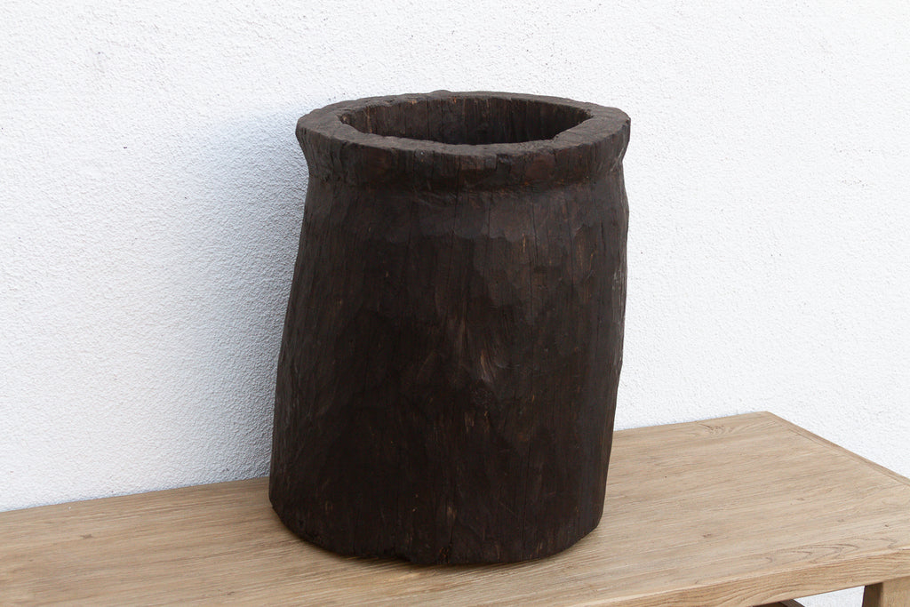 Organic Brutalist Naga Floor Vessel