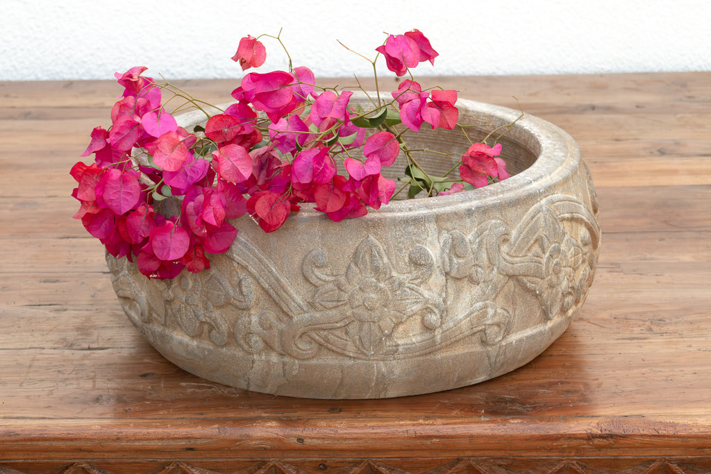 Manor House Hand-Carved Stone Vessel