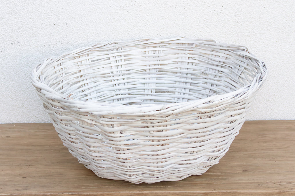 Grand Vintage French Provincial Basket