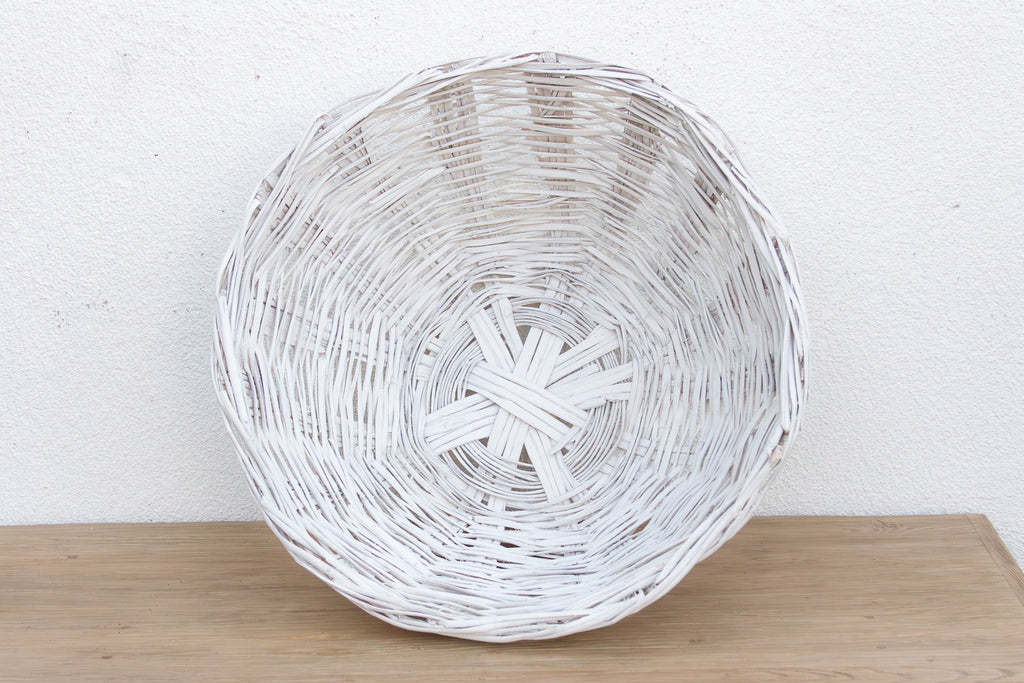 Grand Vintage French Provincial Basket