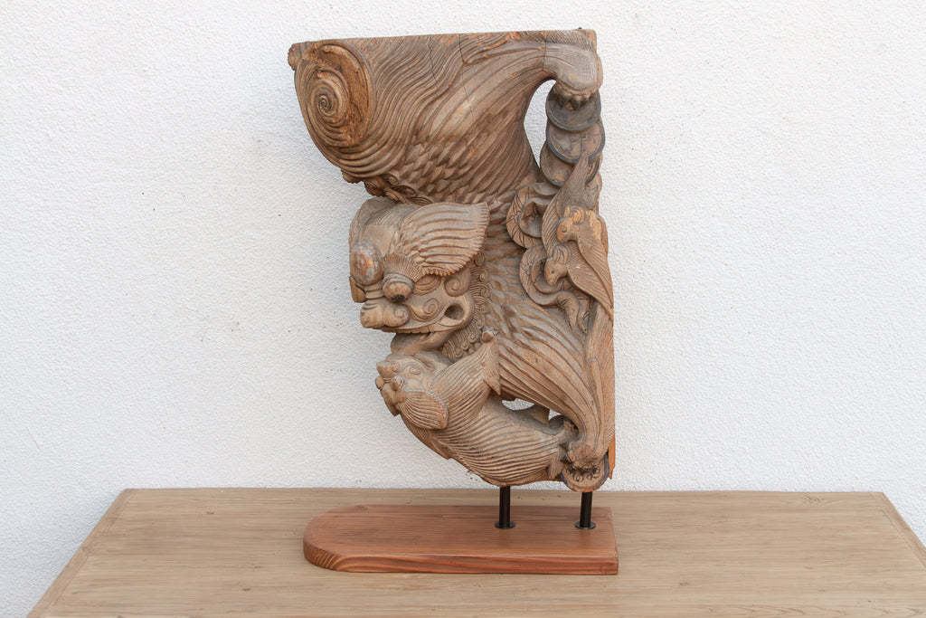 Qing Dynasty Finely Carved Palace Corbel