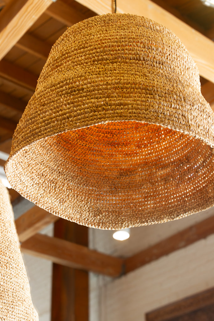 Monumental Dome Shape Sea Grass Woven Lantern (Trade)