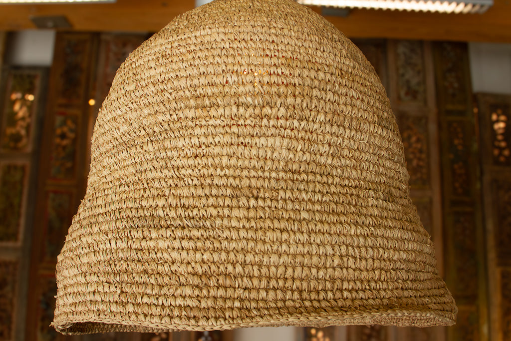 Monumental Dome Shape Sea Grass Woven Lantern (Trade)