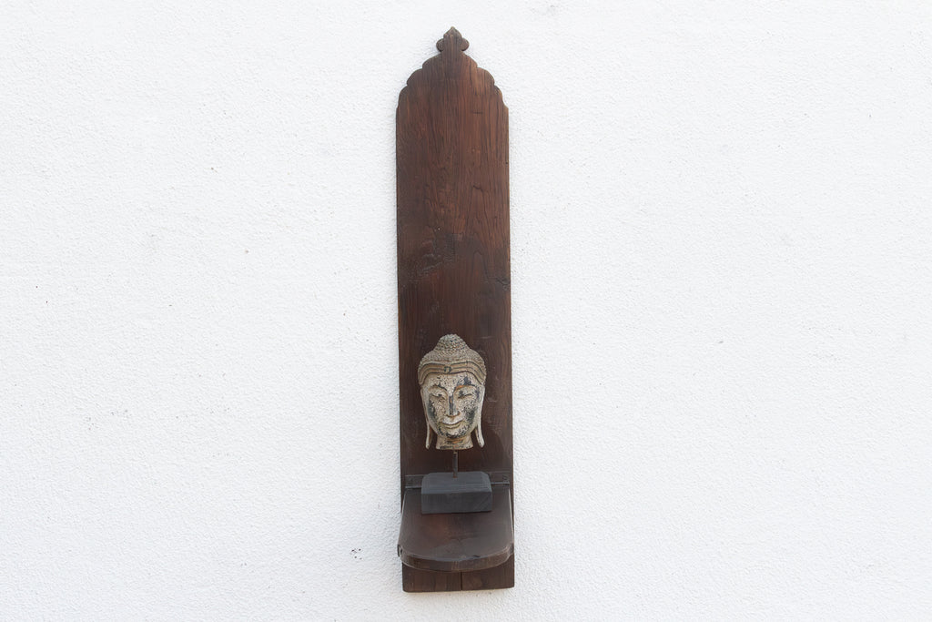 Rare Antique Wall Niche From Bastar