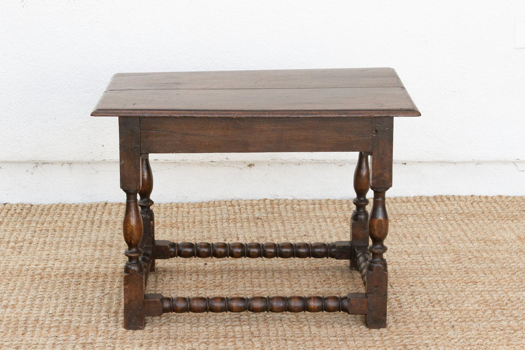 17th Century English Carved Tavern Table