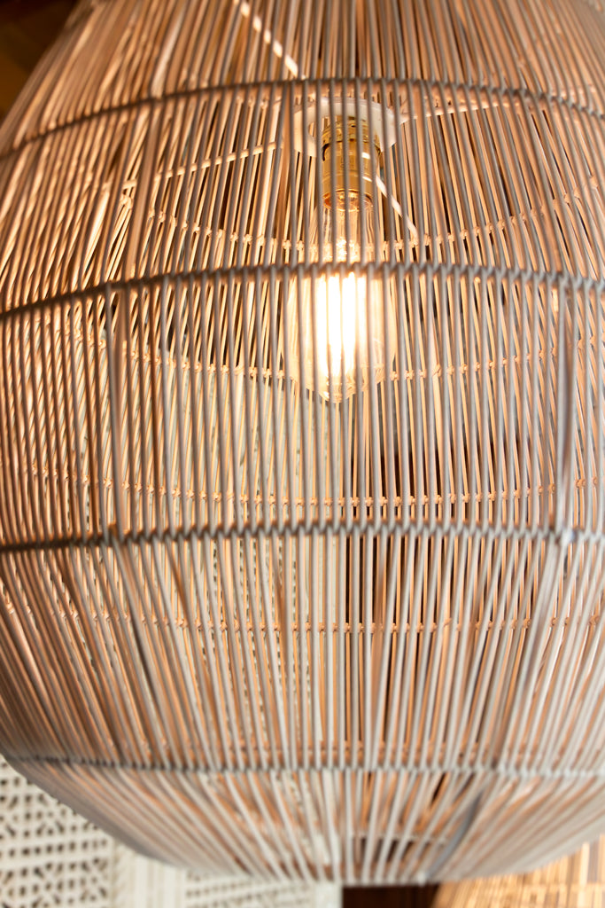 Luminous Metal Frame Tiered Laced Pendant Lantern