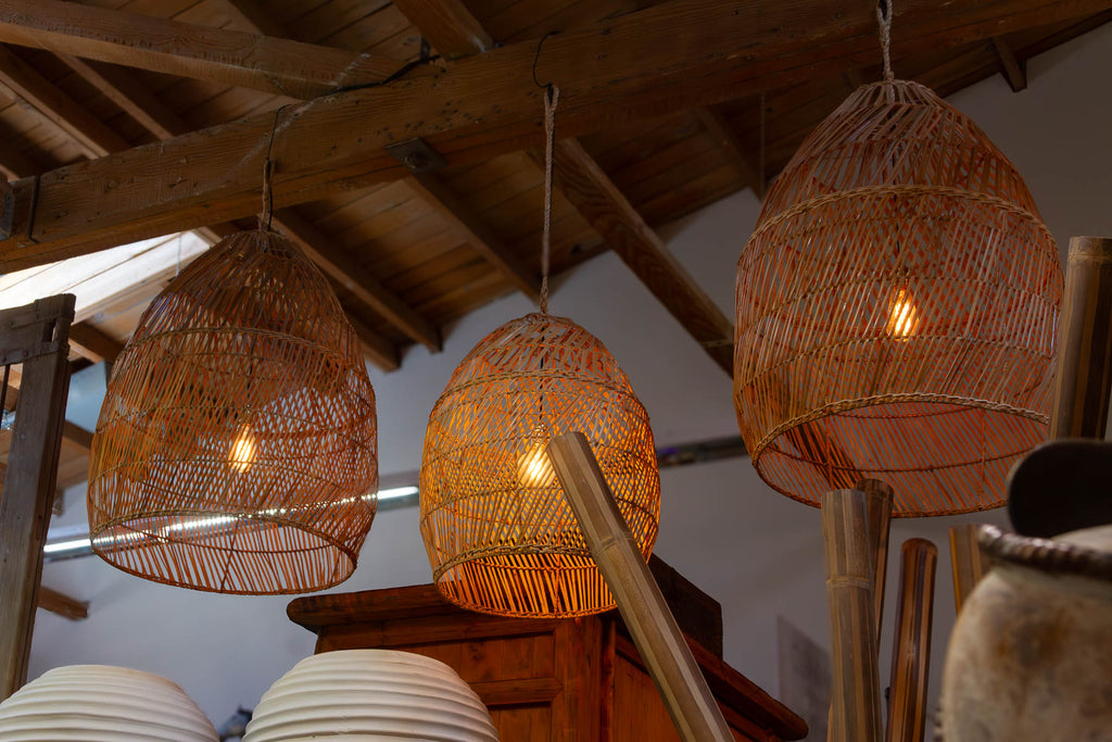 Tulum Rattan Pendant Light (Trade)