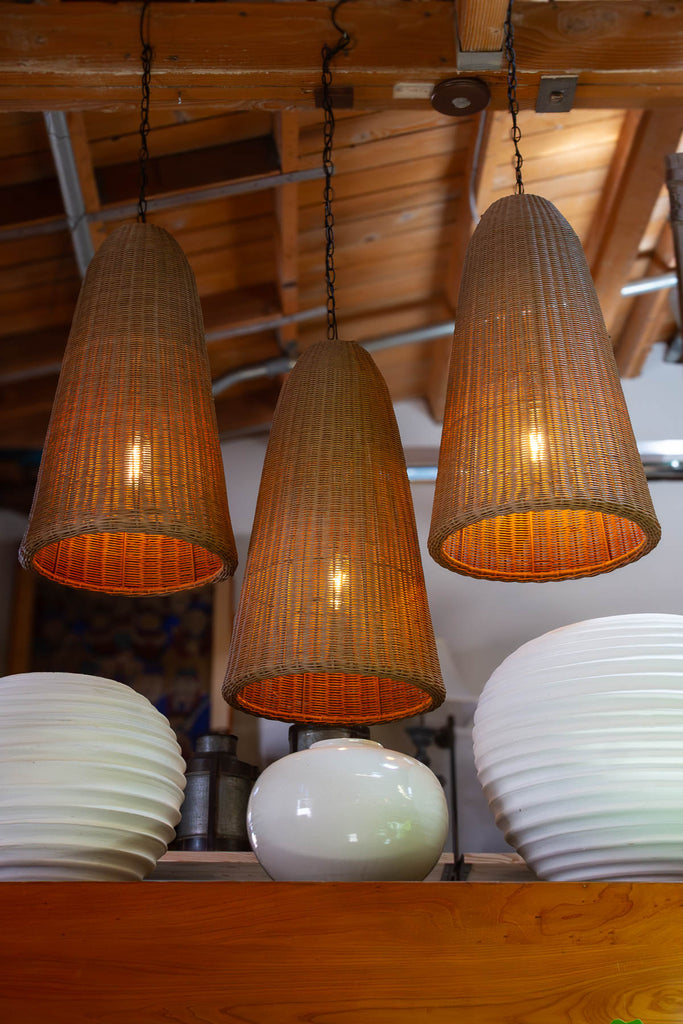 Oasis Resin-Woven Indoor-Outdoor Lantern