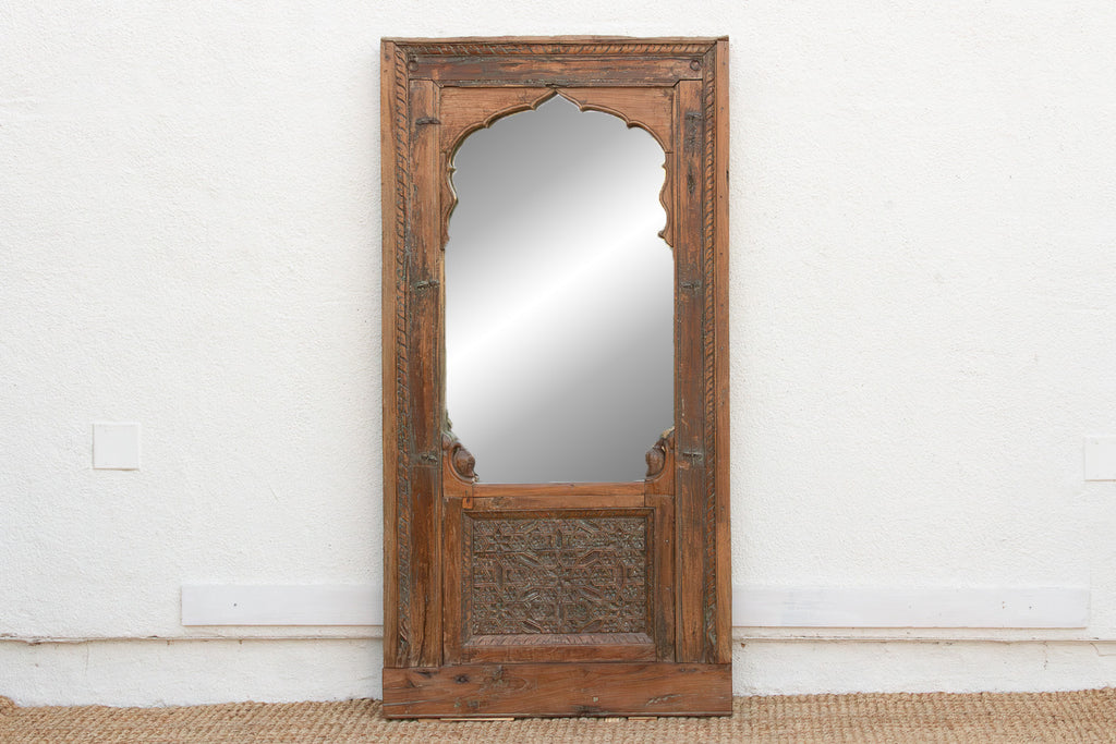 Antique Architectural Mughal Arch Mirror (Trade)