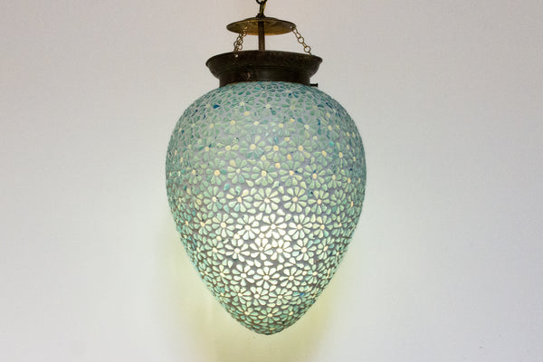 Crystal Flower Mosaic Lamp
