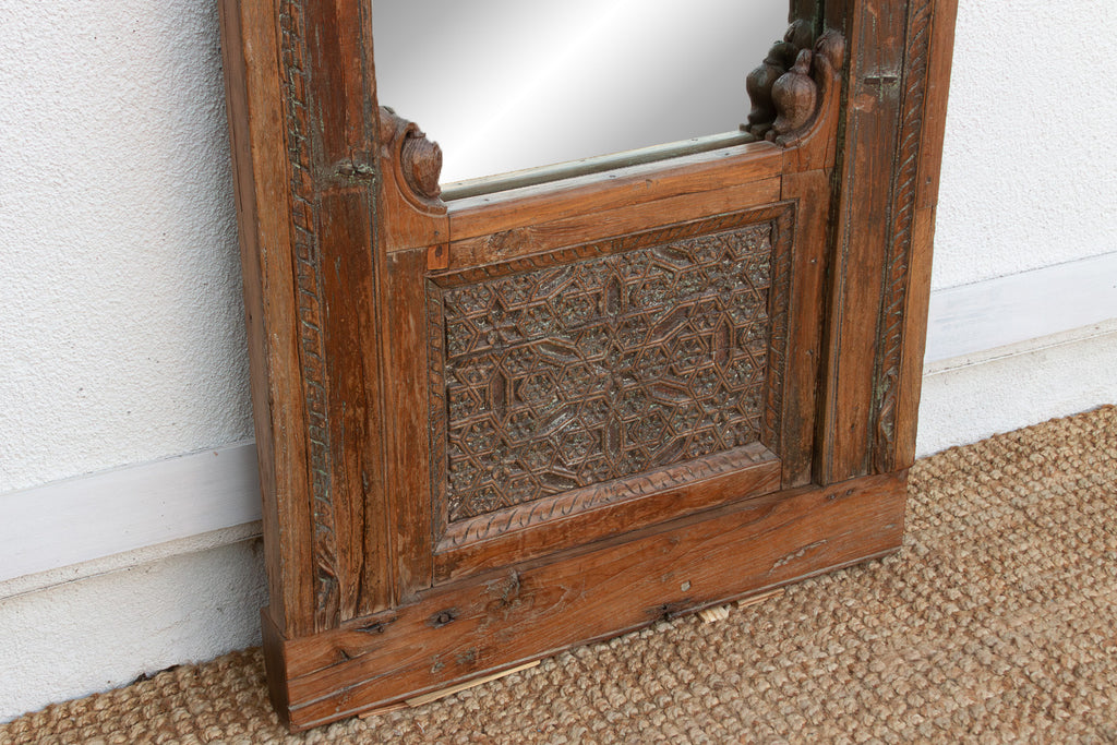 Antique Architectural Mughal Arch Mirror (Trade)