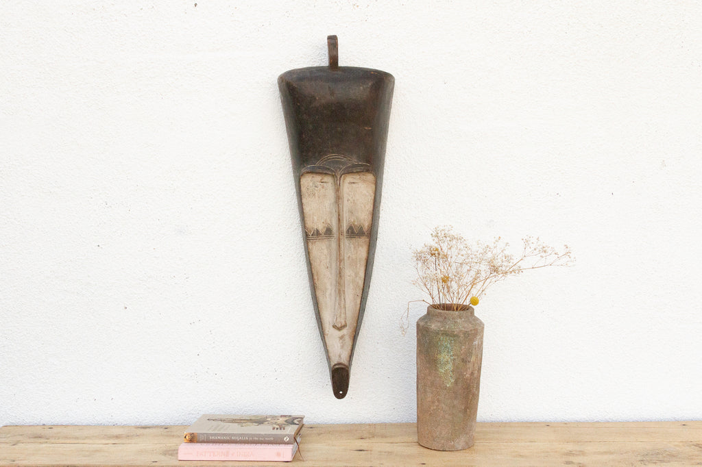 Monumental Fang Mask, Ceremonial & Striking